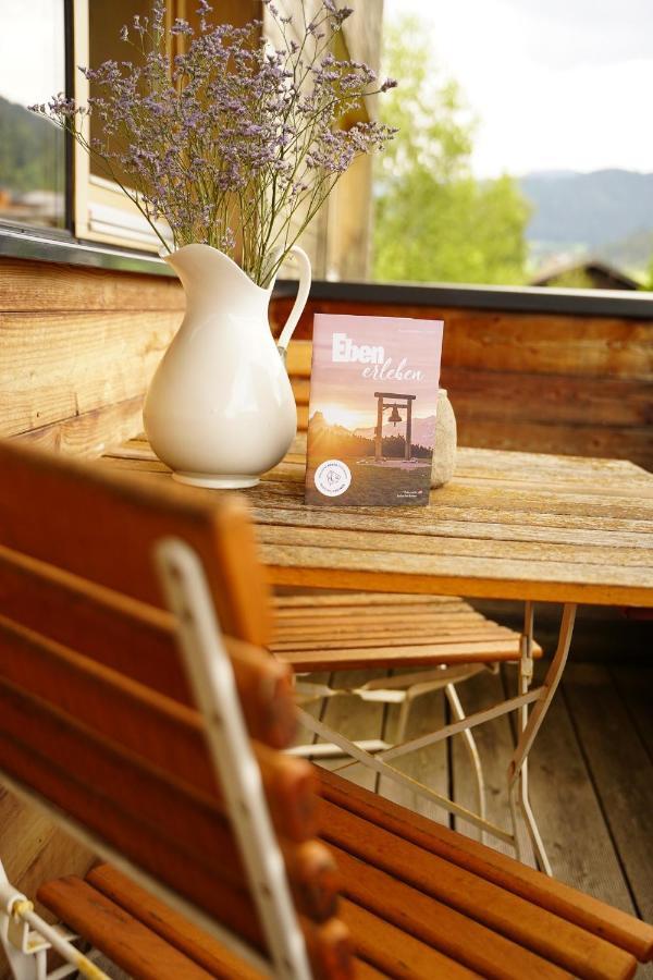 Toferer Textil Apartamento Eben Im Pongau Exterior foto